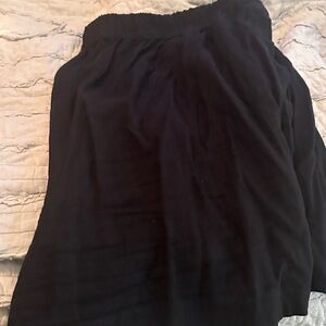 Universal Standard Black High Waist Women Shorts